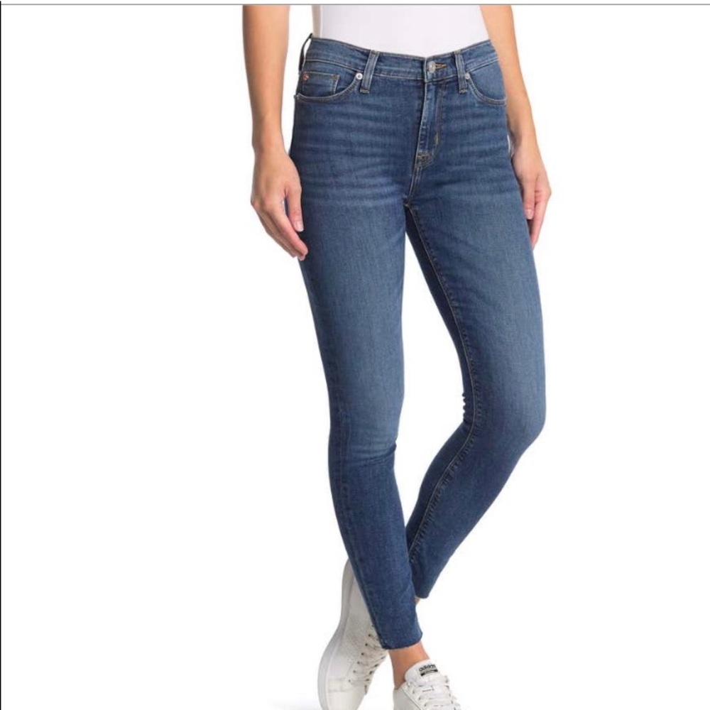 Hudson Jeans Blair High Waisted Ankle Skinny Jeans